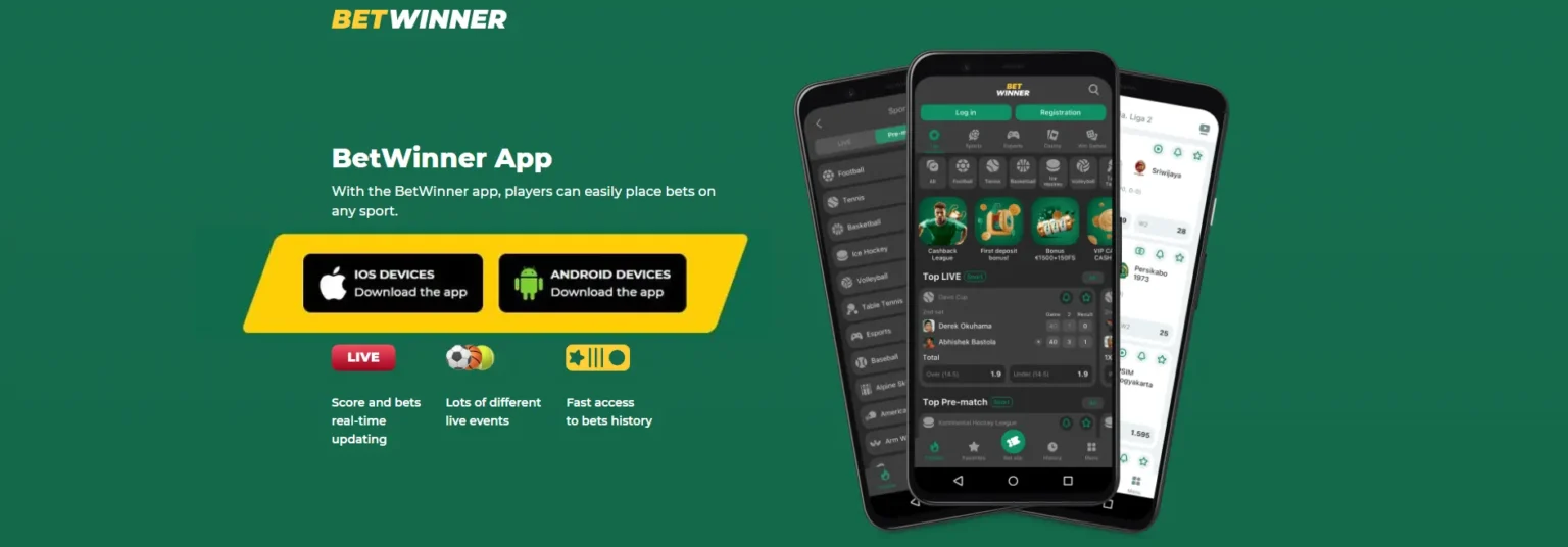 BetWinner mobile app